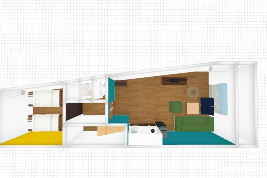 Rakuna 動 Sasazuka Apartment Präfektur Tokio